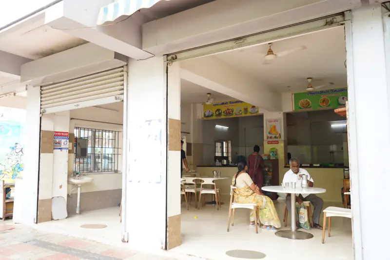 Patient and visitor canteen at Sudar Hospital